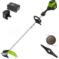 Greenworks GD60BC - Battery-powered Brush Cutter - 60V - 4Ah