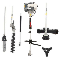 Blackstone BCI 430L Multi-tool Brush Cutter with Pruner and Hedge Trimmer Attachments