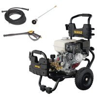 DeWalt DXPW 009E Petrol Pressure Washer with Honda GX 270 4-stroke Engine