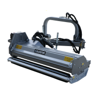 BlackStone BVH 180 H - Tractor-mounted side verge flail mower with Arm - Heavy Series