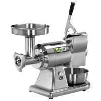 FIMAR TC12AT Electric Meat Mincer - with Integrated Grater - Removable Grinding Unit in Food-grade Aluminium - Single-phase - 1.0HP/230V