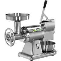FIMAR TC22AE Electric Meat Mincer - with Integrated Grater - Removable Grinding Unit in Stainless Steel - Three-phase - 400V / 1.5 hp