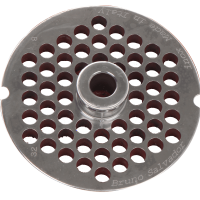 Die Plate for N.12 Meat Mincer - &Oslash; 8 mm holes - Die Plate Diameter 69 mm