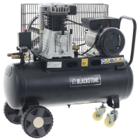 BlackStone B-LBC 50-30 - Electric Belt-driven Air Compressor - 3 Hp Motor - 50 L