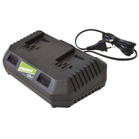 Verdemax 20V 2Ah Double Battery Charger