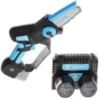 Campagnola T-Cat Manual Battery-powered Electric Pruner - 2 10.8V - 2.5 Ah Batteries