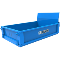 Steel barrow with enxtendable walls for Campagnola MC 658 Track Endine-driven Tracked Air Compressor