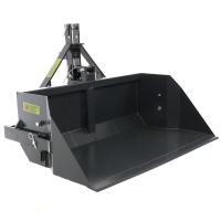 Blackstone B-PAL 140 - Tractor-mounted Rear Loader Bucket - 140 cm Blade - 400 Kg Load Capacity