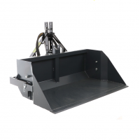 BlackStone B-PAL H 100 - Tractor-mounted Hydraulic Rear Loader Bucket - 100 cm - 400 Kg Load Capacity