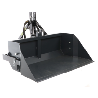 BlackStone B-PAL H 140 - Tractor-mounted Hydraulic Rear Loader Bucket - 140 cm - 400 Kg Load Capacity