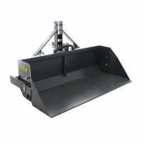 BlackStone B-PAL H 160 - Tractor-mounted Hydraulic Rear Loader Bucket - 160 cm - 700 Kg Load Capacity