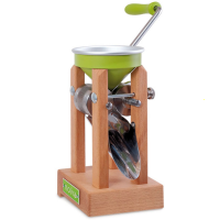 Eschenfelder Novia ng1200 Green Aluminium 150g - Manual Flaker Mill with Stainless Steel Rollers