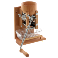 Eschenfelder 1230 Beechwood 150g - Manual Wall-mounted Flaker Mill with Stainless Steel Rollers
