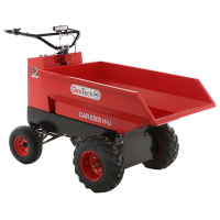 GeotechPro Mini Dumper Car E500 H-Li Battery-Powered Wheelbarrow - Dumper Barrow 500 Kg