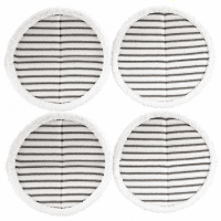 Kit with 4 BISSELL SpinWave Pads Abrasive Mop Clothes