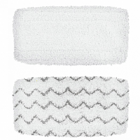 Kit with 2 BISSELL Vac&amp;Steam Soft and  Abrasive Mop Cloth
