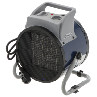 BullMach BM-EFH 3RC - Electric Hot Air Generator - Ceramic Heating Plate - 3 kW 