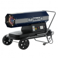 BullMach BM-DDH 30 - Diesel Hot Air Generator - Direct Combustion - Wheeled - 30 kW