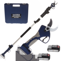 BullMach ARTEMIS 40 Electric Pruning Shears - with 1.5-2.1 m extension pole