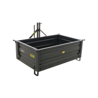 Transport Box for Tractor Blackstone B-TB 140 - Tipping transporter - 3 openable side panels