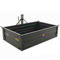 Transport Box for Tractor Blackstone B-TB 180 - Tipping transporter - 3 openable side panels
