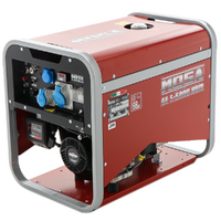 MOSA GE S-5000 BBM AVR EAS - 4.5 kW Petrol Power Generator with AVR Panel and Electric Start - DC 3.6 kW Single-phase