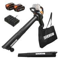 WORX WG583E 3in1 Battery-powered Leaf Blower - 2x20V/4Ah