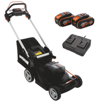 WORX NITRO WG749E Self-propelled Battery-powered Lawn Mower - 40 V / 4Ah - 46 cm Cutting Width