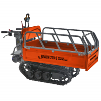Wortex Beach 270E Electric Battery-Powered Tracked Barrow -  Extendable manual body 450 Kg