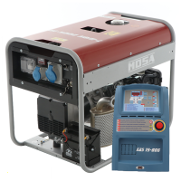 MOSA GE 5000 HBM-L AVR EAS - 4.4 kW Petrol Power Generator with AVR - DC 3.6 kW Single-phase + ATS