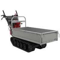 Honda HP 500 BX E1 Tracked Power Barrow - Extendable dumper truck - Load capacity 500 Kg - Hydrostatic transmission
