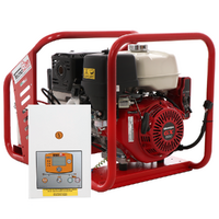 Tecnogen H8000 TE/A - 6 kW Petrol Power Generator with AVR - DC 5.4 kW Three-phase + ATS