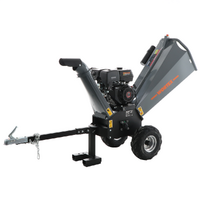 Wortex Drake D420/120L - Petrol garden shredder - 15Hp Loncin G420F engine