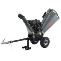 Wortex Drake D420/120L-E - Petrol garden shredder - Loncin G420F engine with electric start