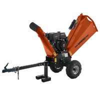 Wortex Drake D420/120L-E - Petrol garden shredder - Loncin G420F engine with electric start