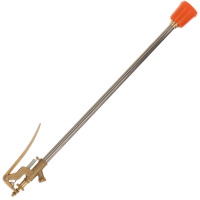 High pressure, turbo lever ceramic spray lance
