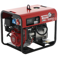 TecnoGen H8000TELX - 6 kW Petrol Power Generator with Electric Start - DC 5.4 kW Three-phase