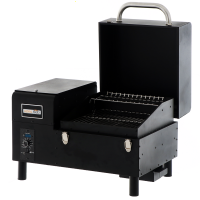 Royal Food Pelletto 130 Table-top Wood Pellet Grill - Stainless Steel Grids - 35x38 cm Grid