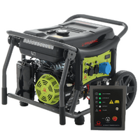 Pramac WX 6200 ES - 5.8 kW Wheeled Petrol Power Generator - DC 5.3 kW Single-phase + ATS