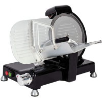 RGV Vintage 250 Black - Meat Slicer with 250 mm Hardened Blade - 140W