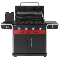 Char-Broil Gas2Coal 2.0 4B Charcoal/Gas Hybrid Grill  - 85x43 cm Cooking Surface