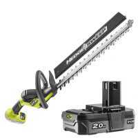 RYOBI RY18HT45A-120 Battery-powered Hedge Trimmer - 18 V - 2Ah - 45 cm Blade