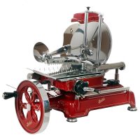 Berkel Tribute Red - Flywheel Meat Slicer - 300 mm Hard-chrome Steel Blade