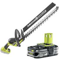RYOBI RY18HT50A-125 Battery-powered Hedge Trimmer - 18 V - 2.5Ah - 50 cm Blade - 24 mm Cutting Diameter