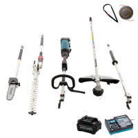 Makita UX01G - Battery-powered Multifunction Brush Cutter - 40V - 2.5Ah