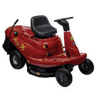 Eurosystems ASSO 76 Mini Rider - Rider Riding-on Mower - Mechanical Gearbox - 76 cm Cutting Width