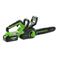 Greenworks GD24CS30 - 24V 4Ah Battery-powered Electric Chainsaw - 30 cm Blade