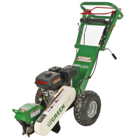 GreenBay Deep L-200 Stump Grinder - Loncin 196 cc Engine - Cutting Disc with 8 Hammers in Tungsten Carbide