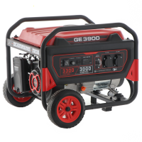Mosa GE 3900 - 3.3 kW Wheeled Petrol Power Generator - DC 3 kW Single-phase