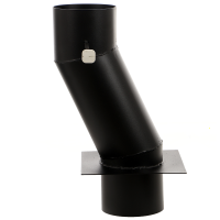 Sunday Flue Connector with Valve For Use With Quadro Wood-fired Oven